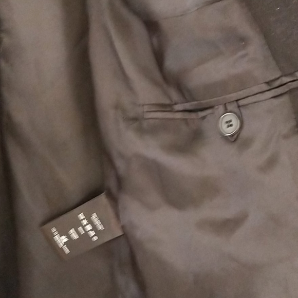 H&M Wool Winter Coat Black sz 6 - Picture 5 of 11